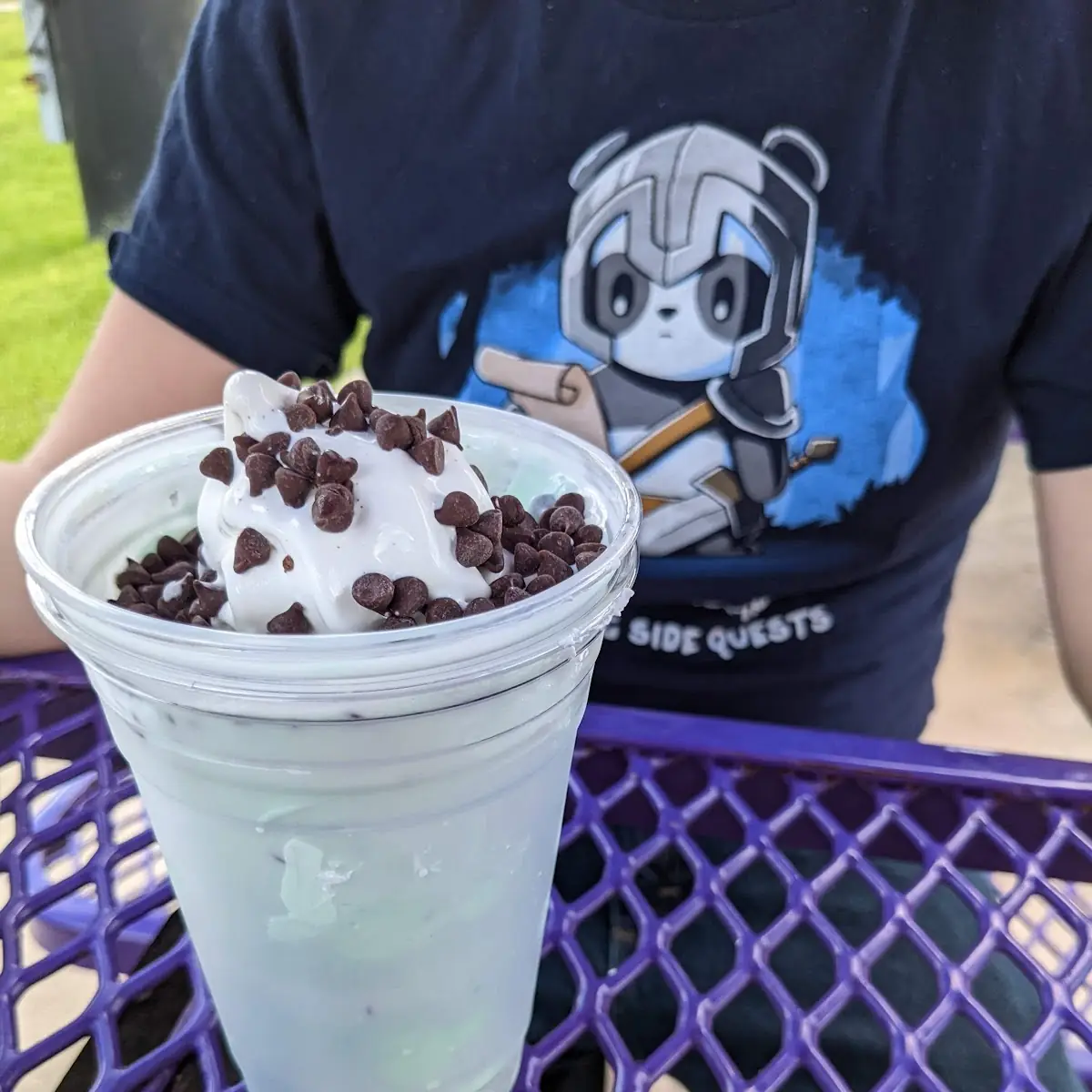 Mint Chocolate Chip Shake