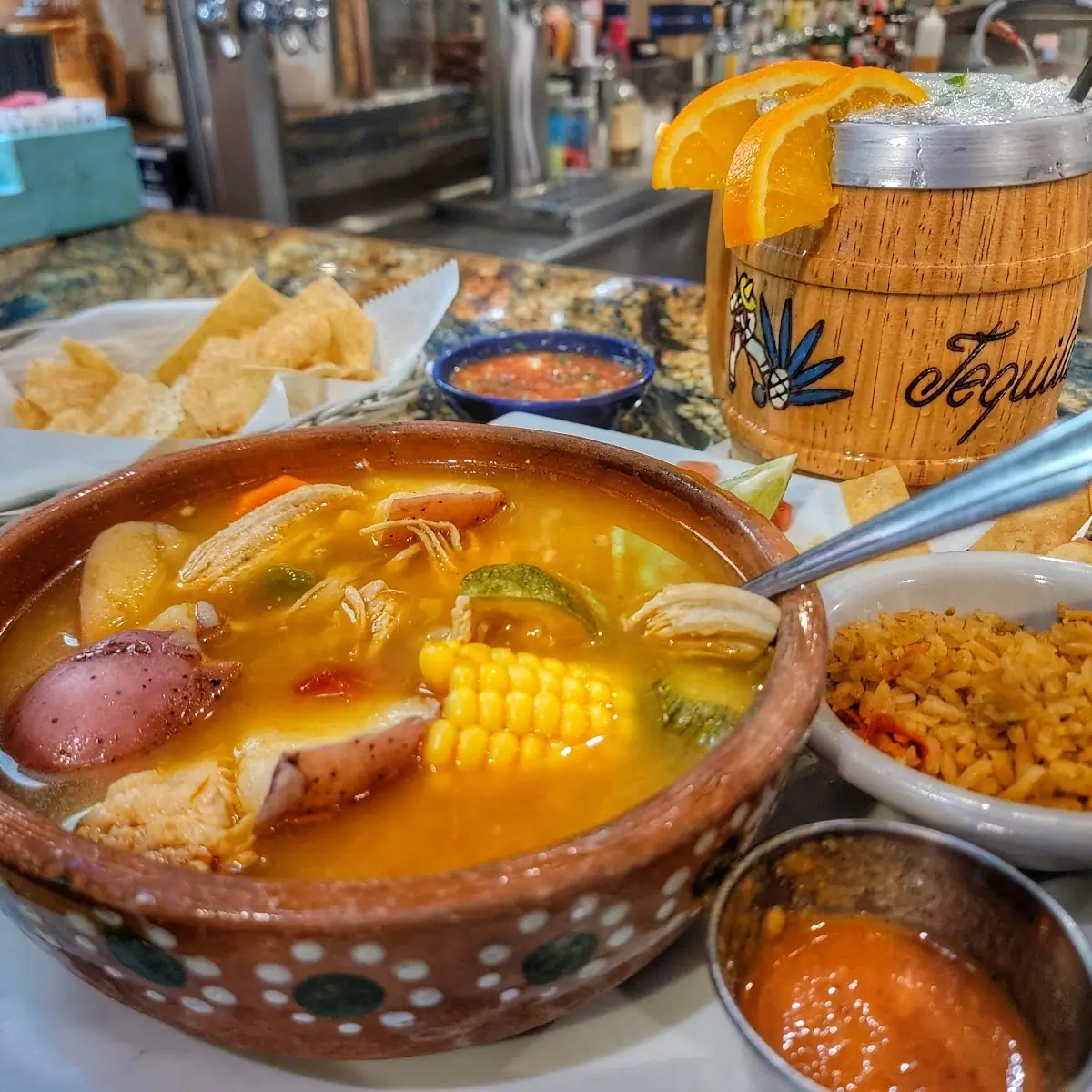 Caldo De Mariscos Seafood Soup
