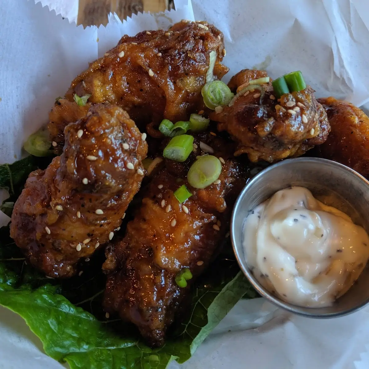 Sweet Chilli Chicken Wing Basket