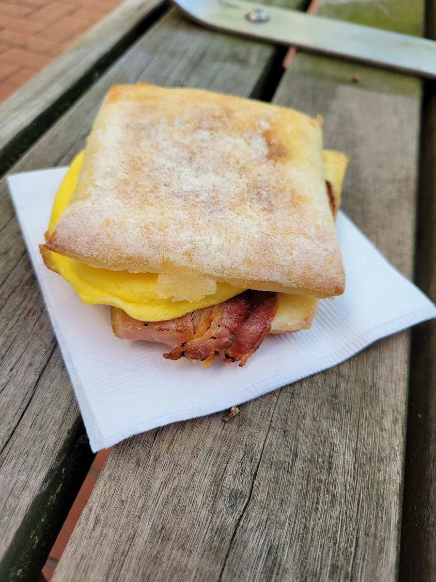Bacon Omelette Sandwich