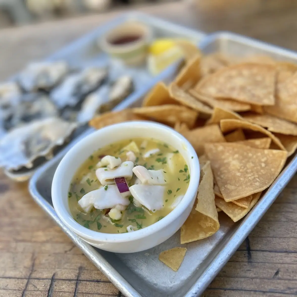 Ceviche Chips