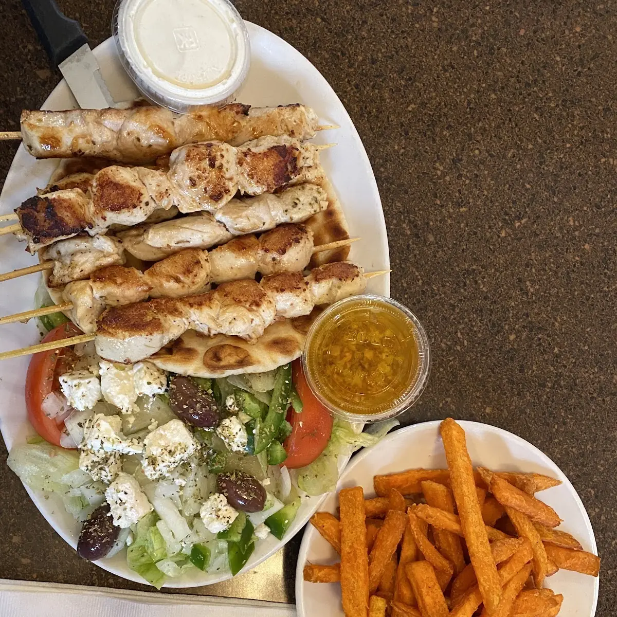 Souvlaki Plate