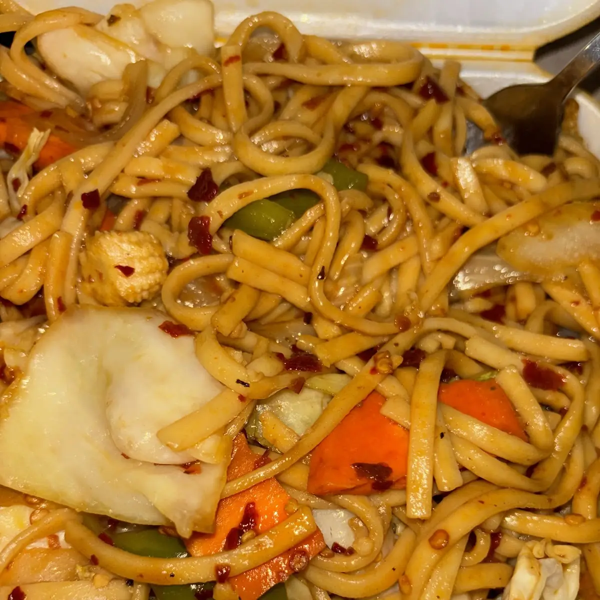 Spicy Vegetable Lo Mein