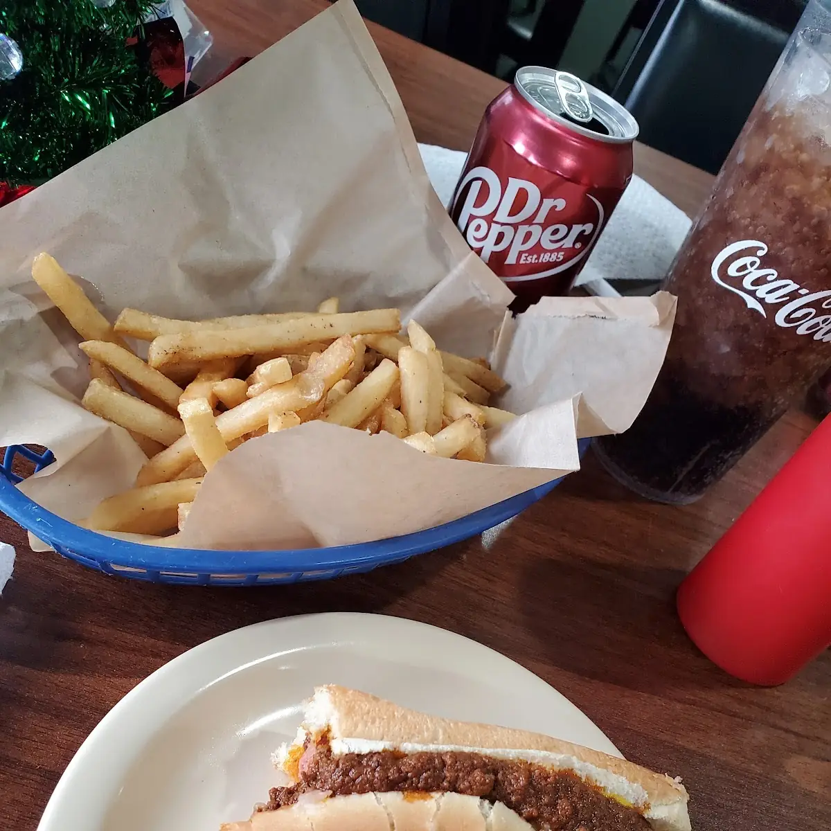 Hot Dog with Everything Fries
