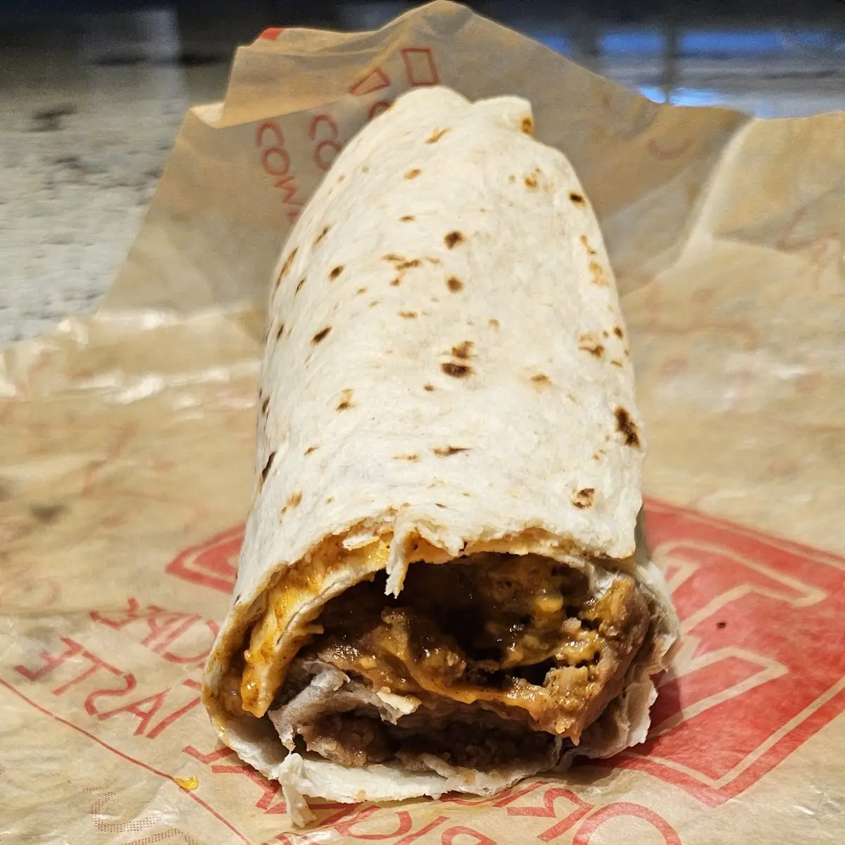 Ground Beef Burrito