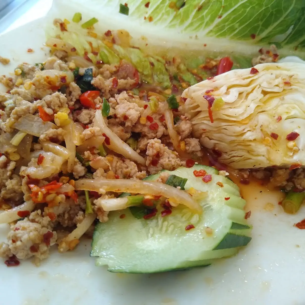Chicken Larb Salad