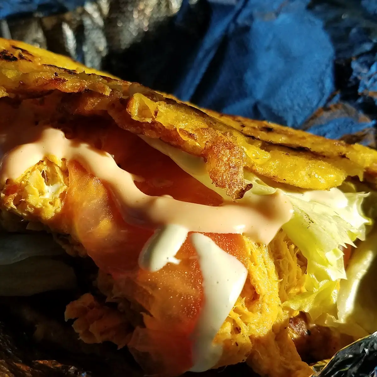 Chicken Cachapa