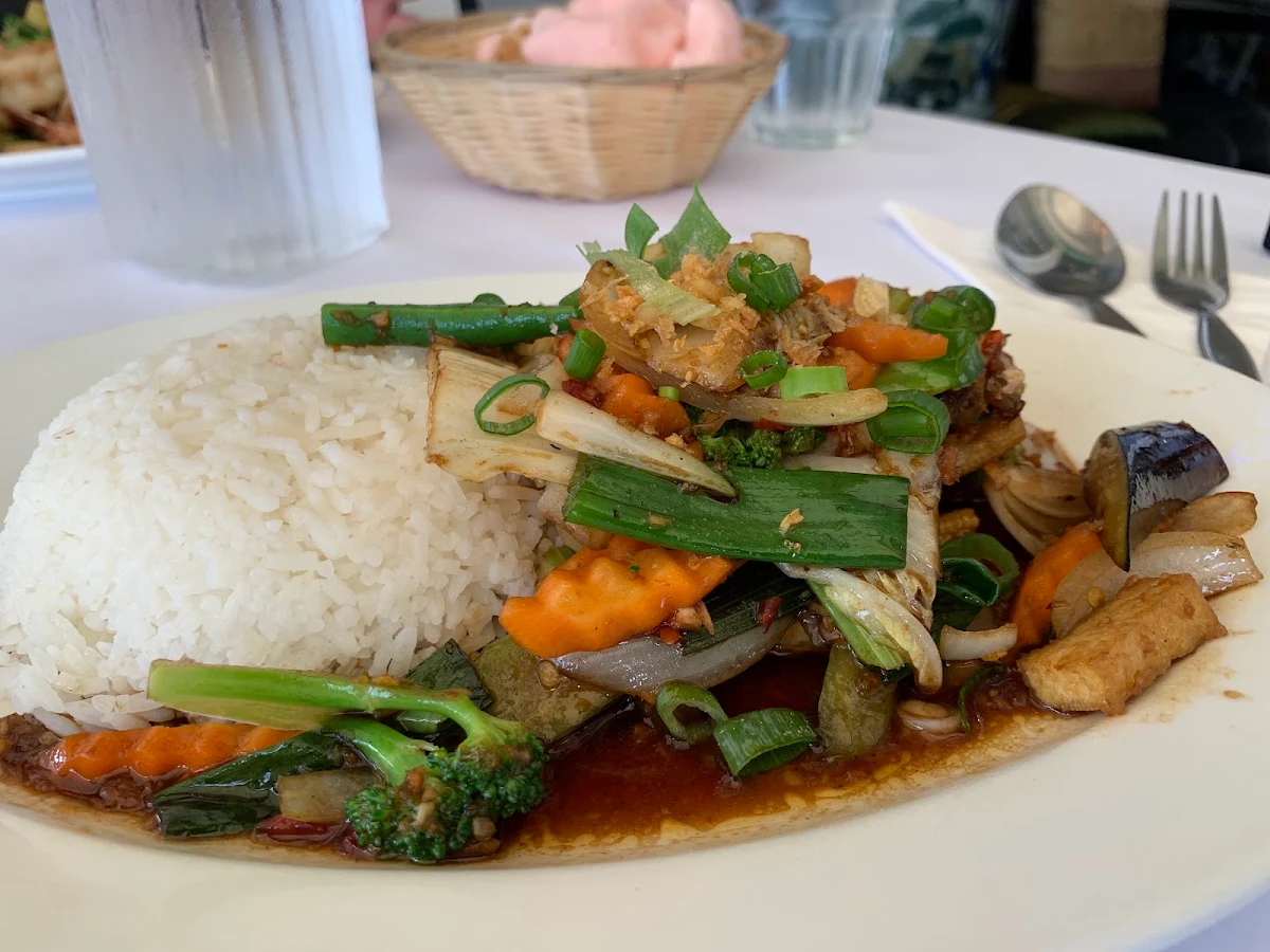 Pad Prik Khing, Arundel Thai restaurant (Parkwood)