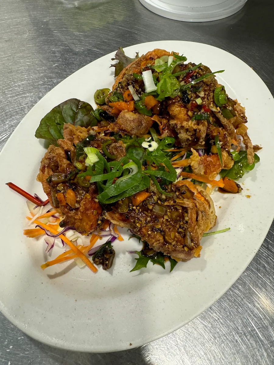 Softshell Crab, Arundel Thai restaurant (Parkwood)