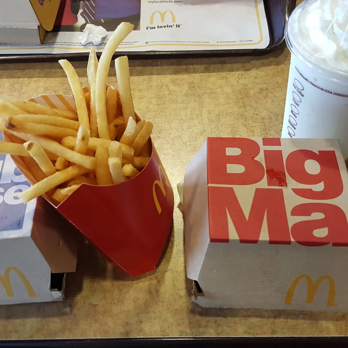 Big Mac and Fries