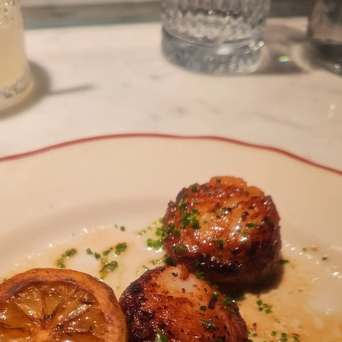 Seared Scallops