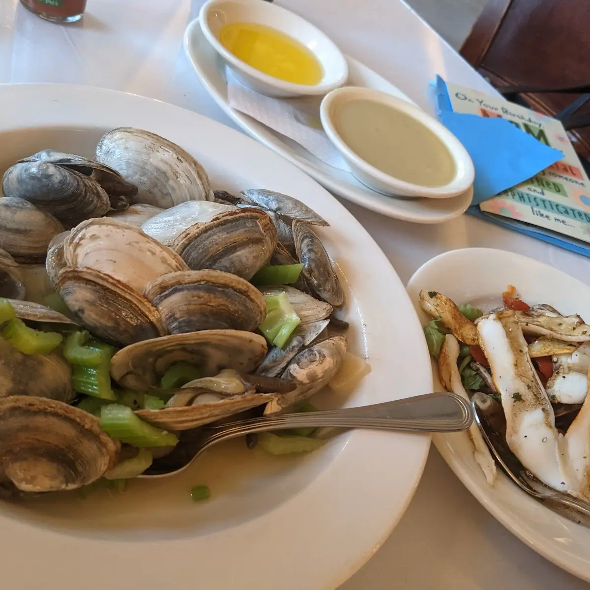 Steamed Clams