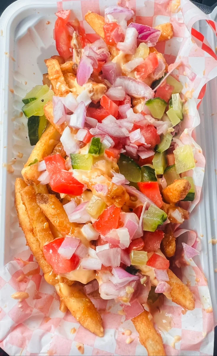 Creamy Veg Poutine, Kulcha Hut