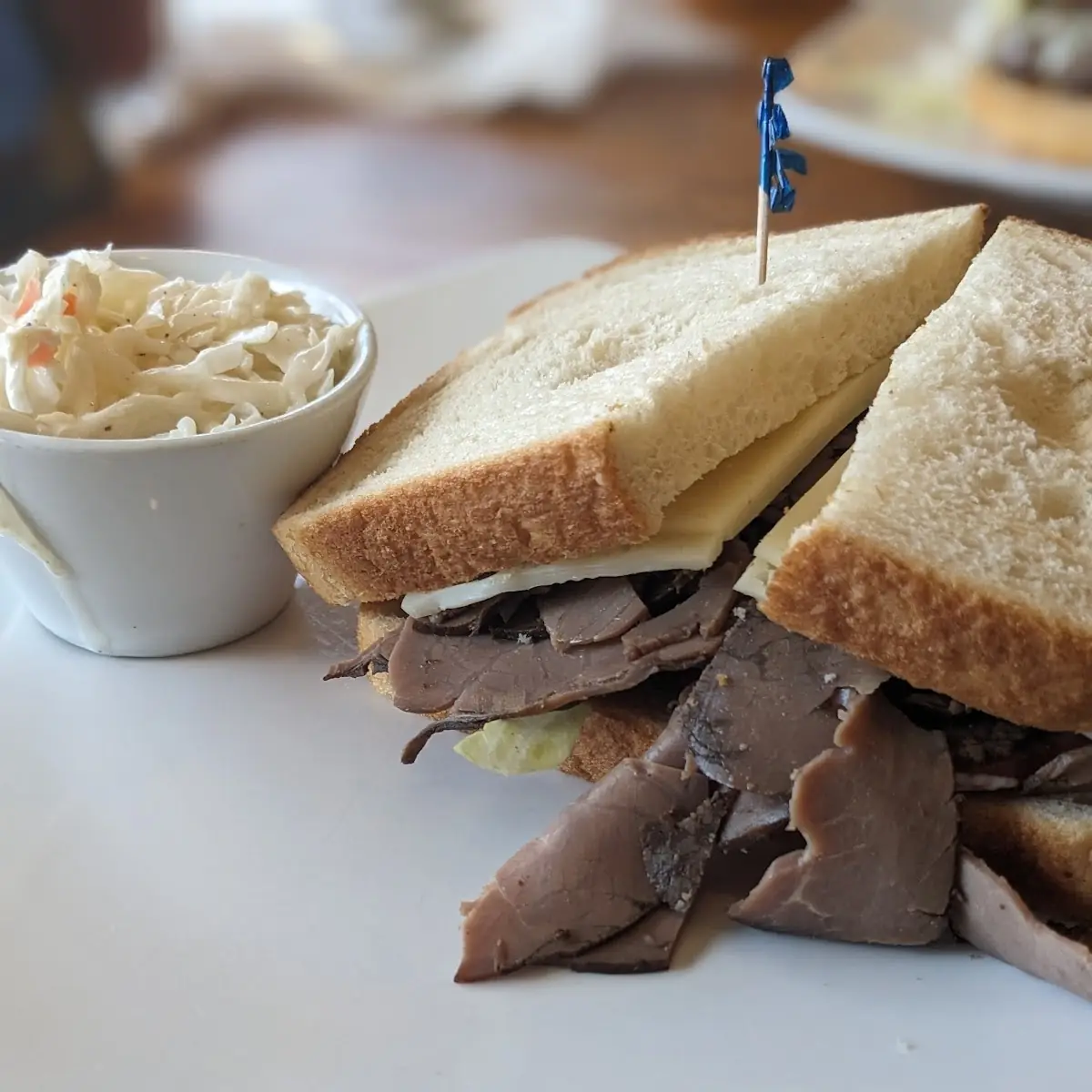 Roast Beef & Swiss Sandwich