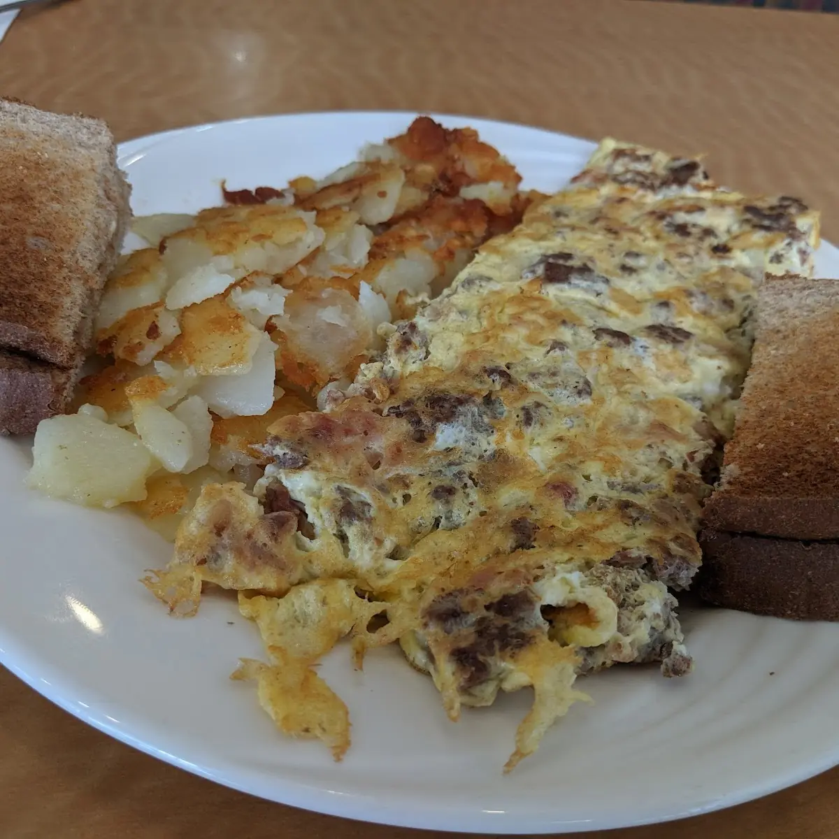 Philly Cheese Steak Omelette