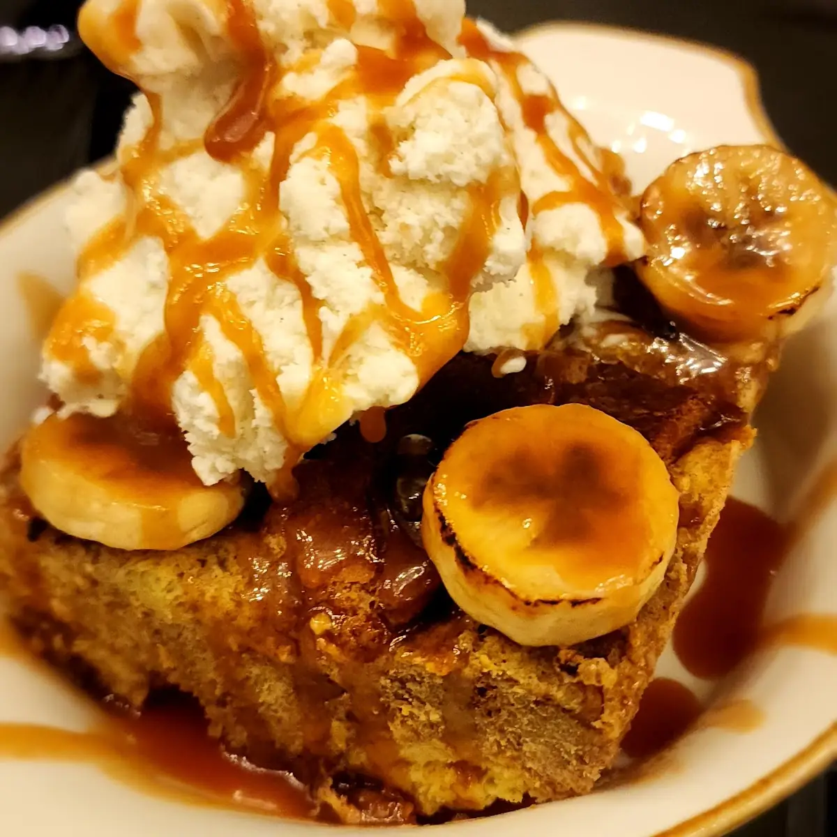 Banana Bread Pudding
