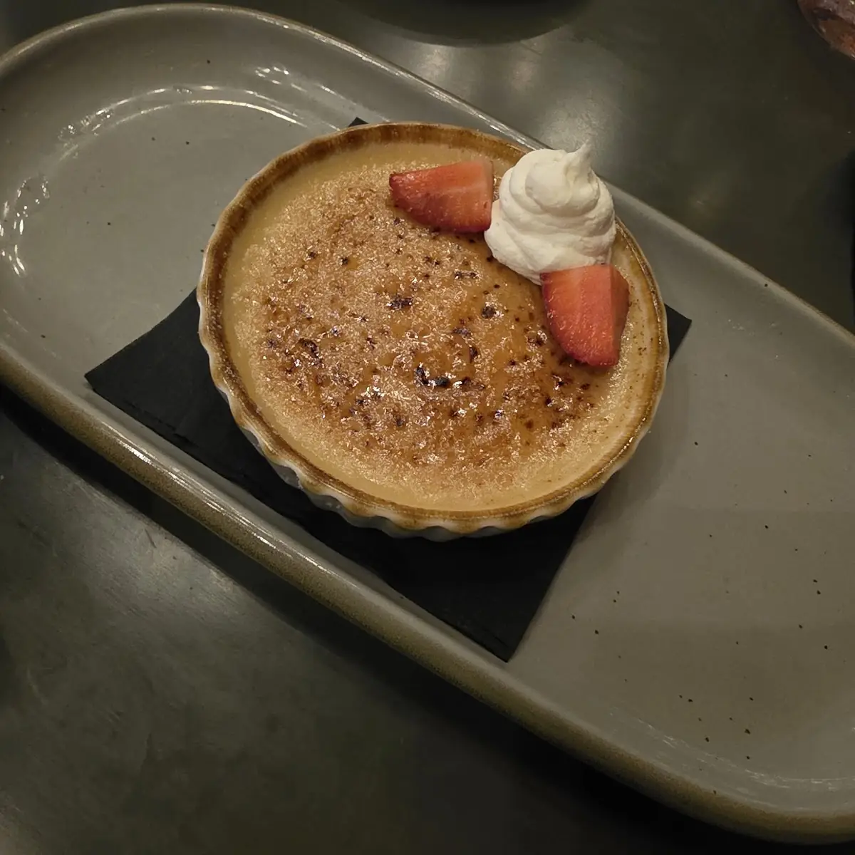 Bourbon Vanilla Creme Brulee