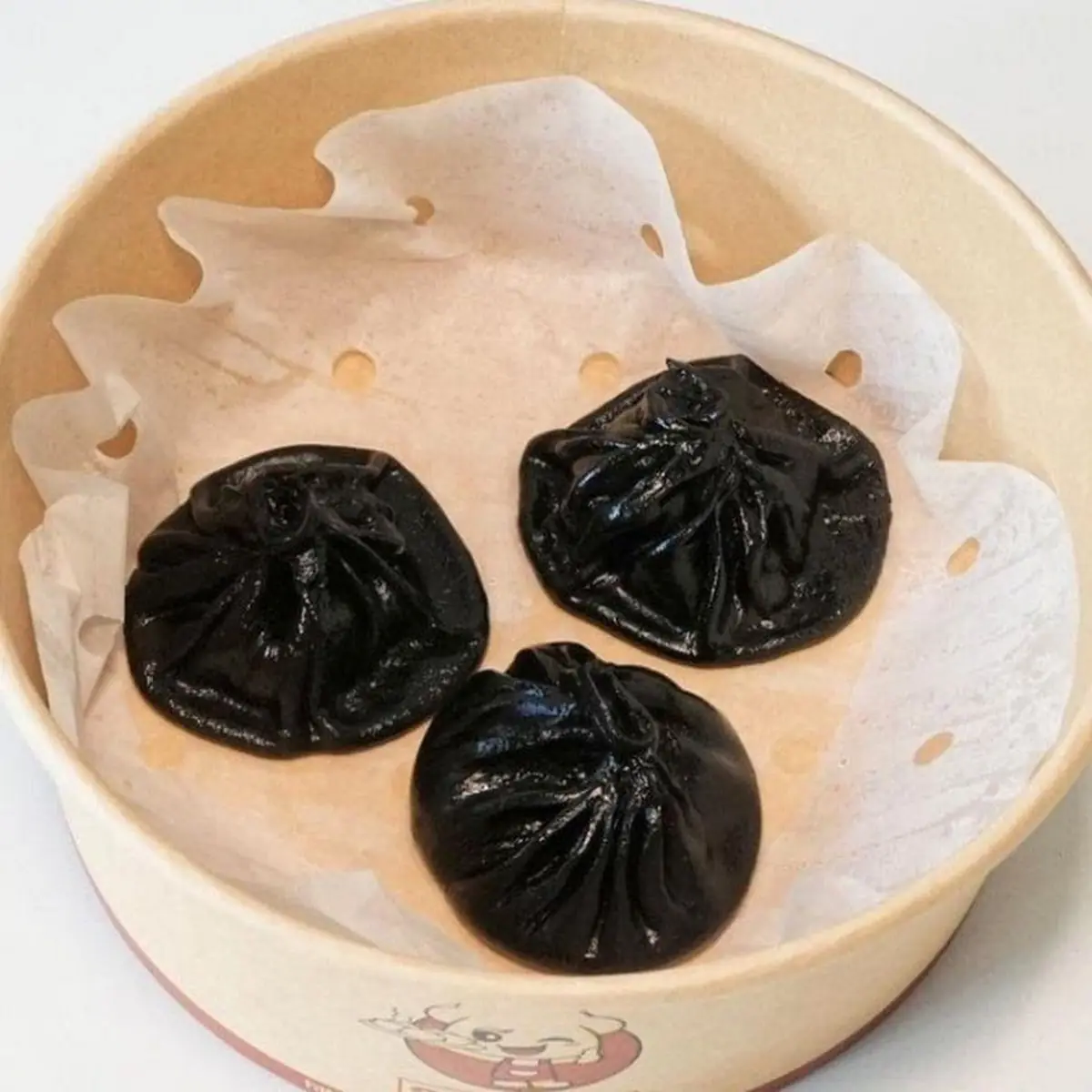 Black Squid Ink Dumplings