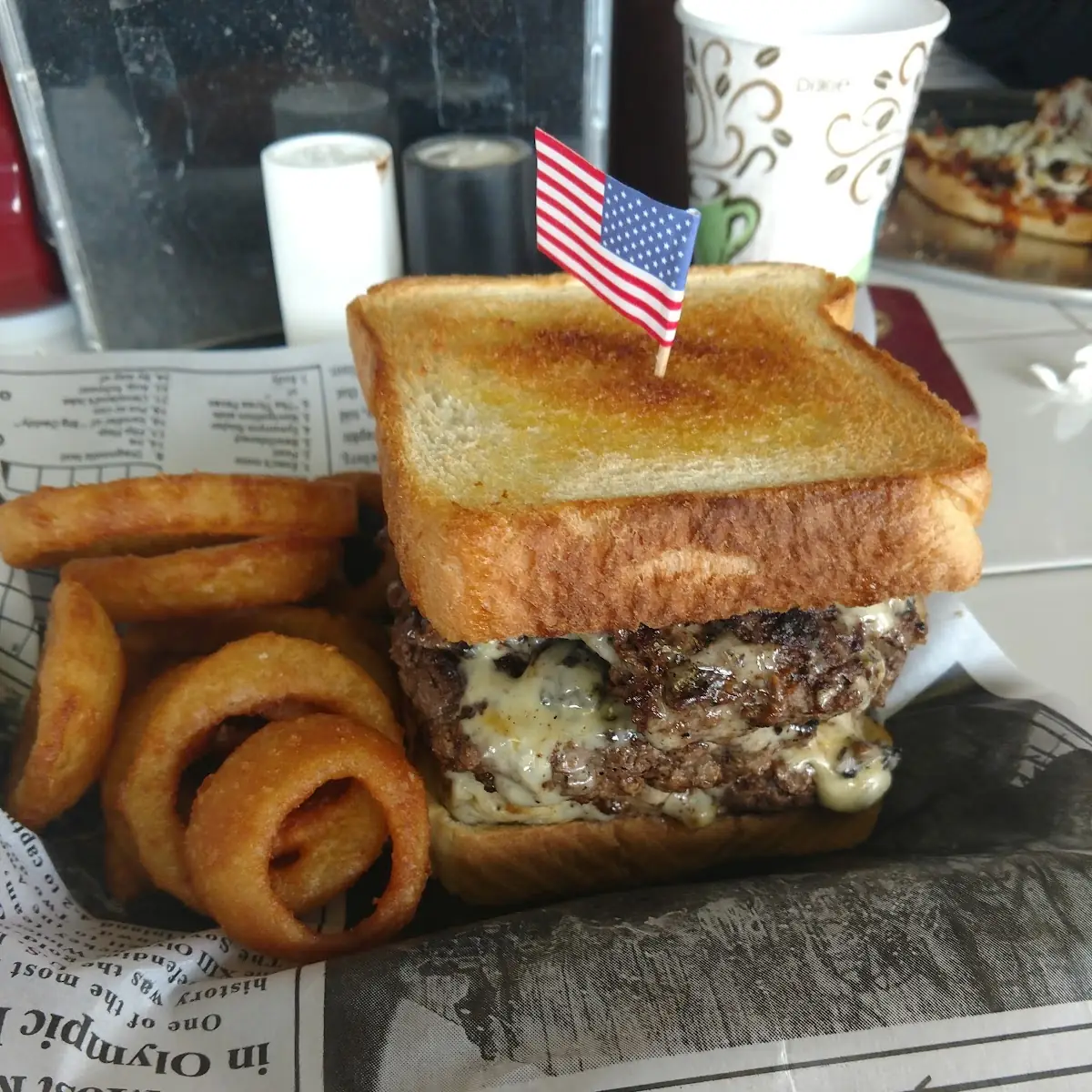 Triple Cheeseburger