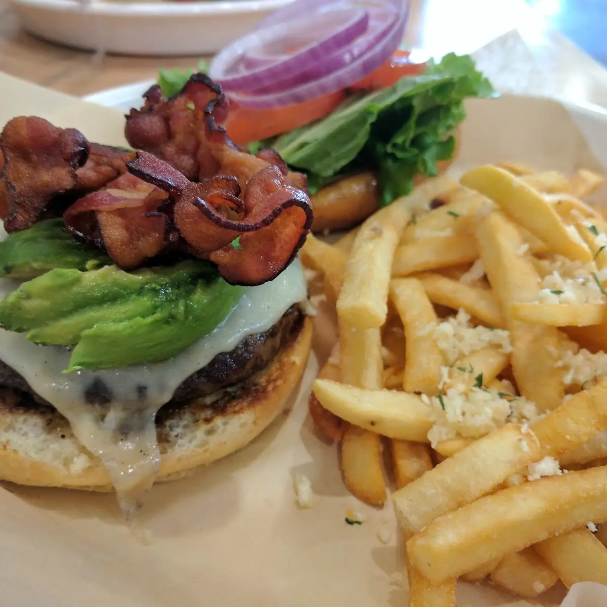 California Burger with Pepper Jack