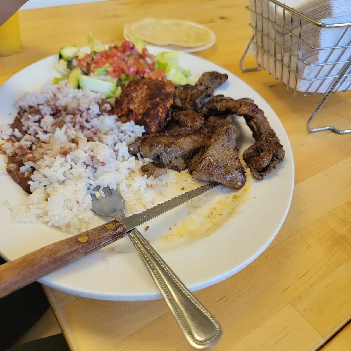 Carne Asada Con Tajas