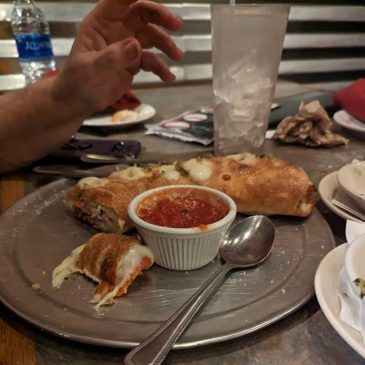 Small Meat Lovers Stromboli