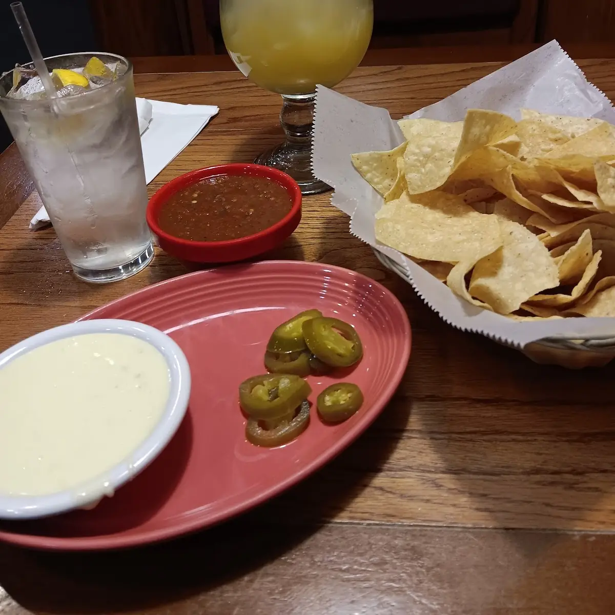 Cheese Dip & Margarita