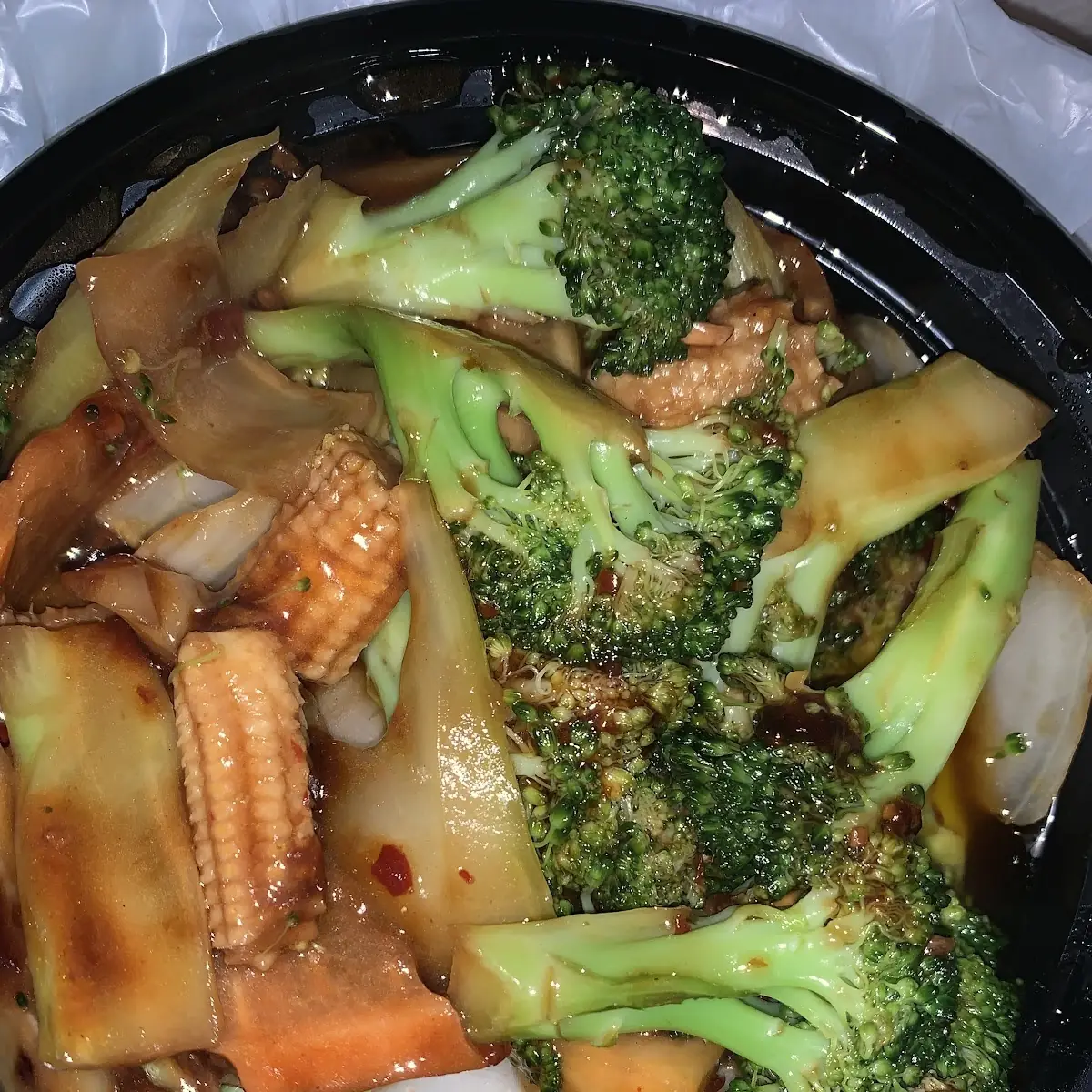 Mix Vegetable in Garlic Sauce