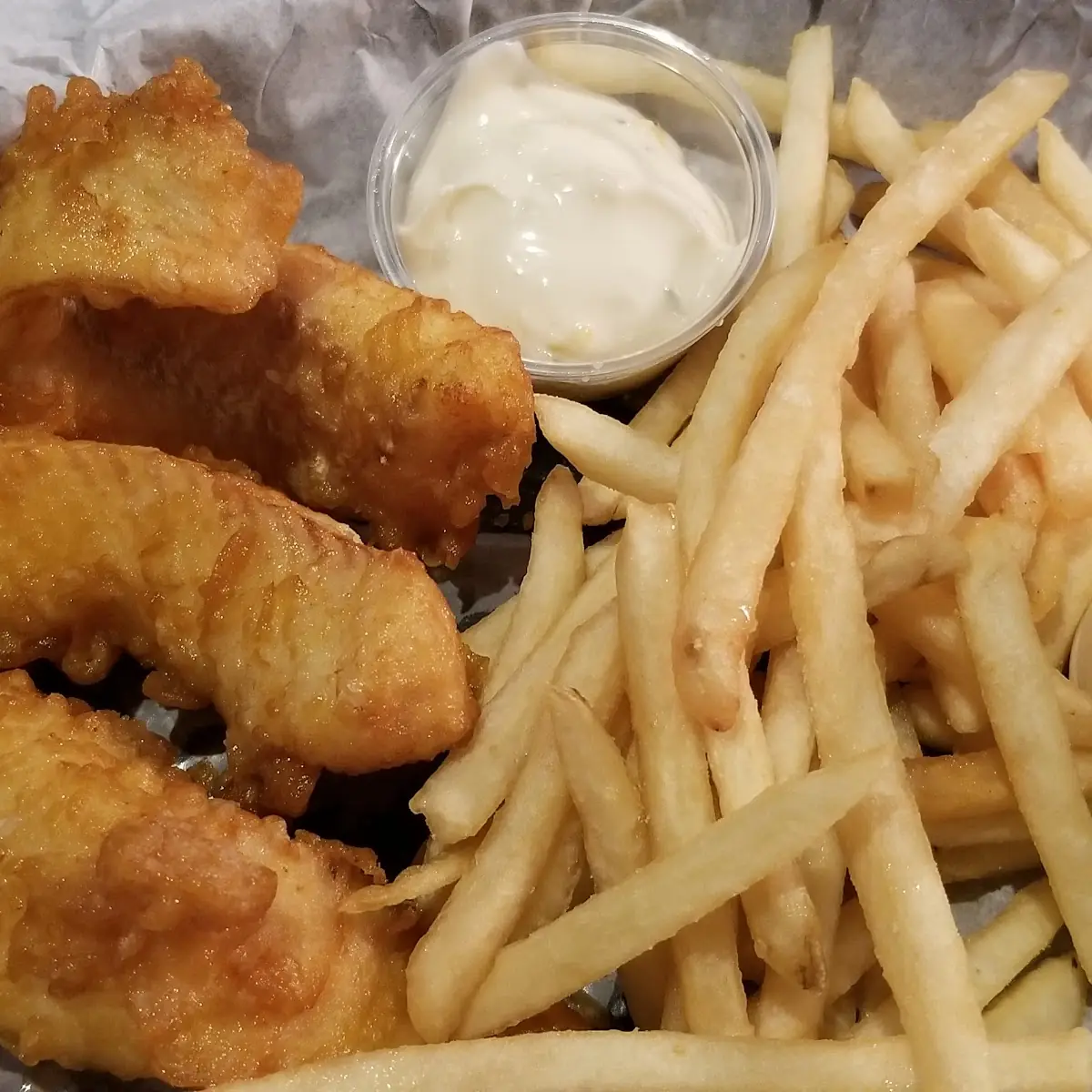 Alaskan Cod Fish Basket