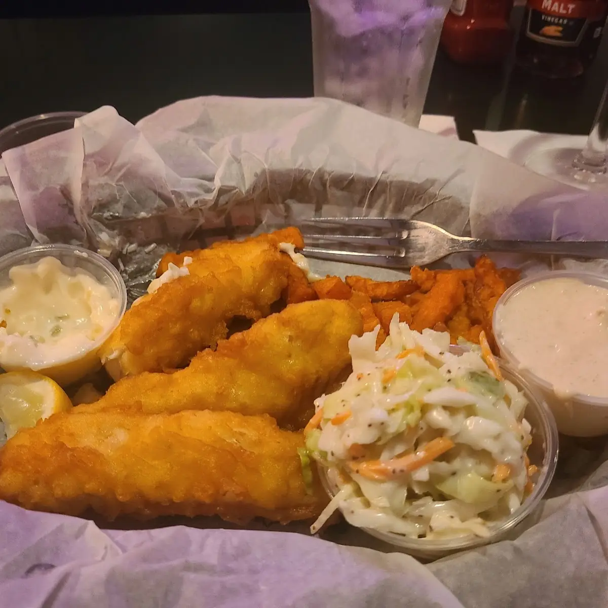 Fish and Chips Basket