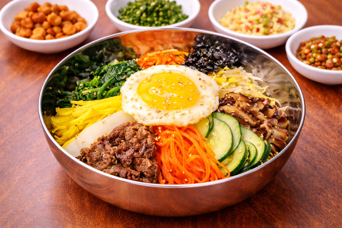 Beef Bibimbap, Jeon Ju Hyang Korean Restaurant UnionVille
