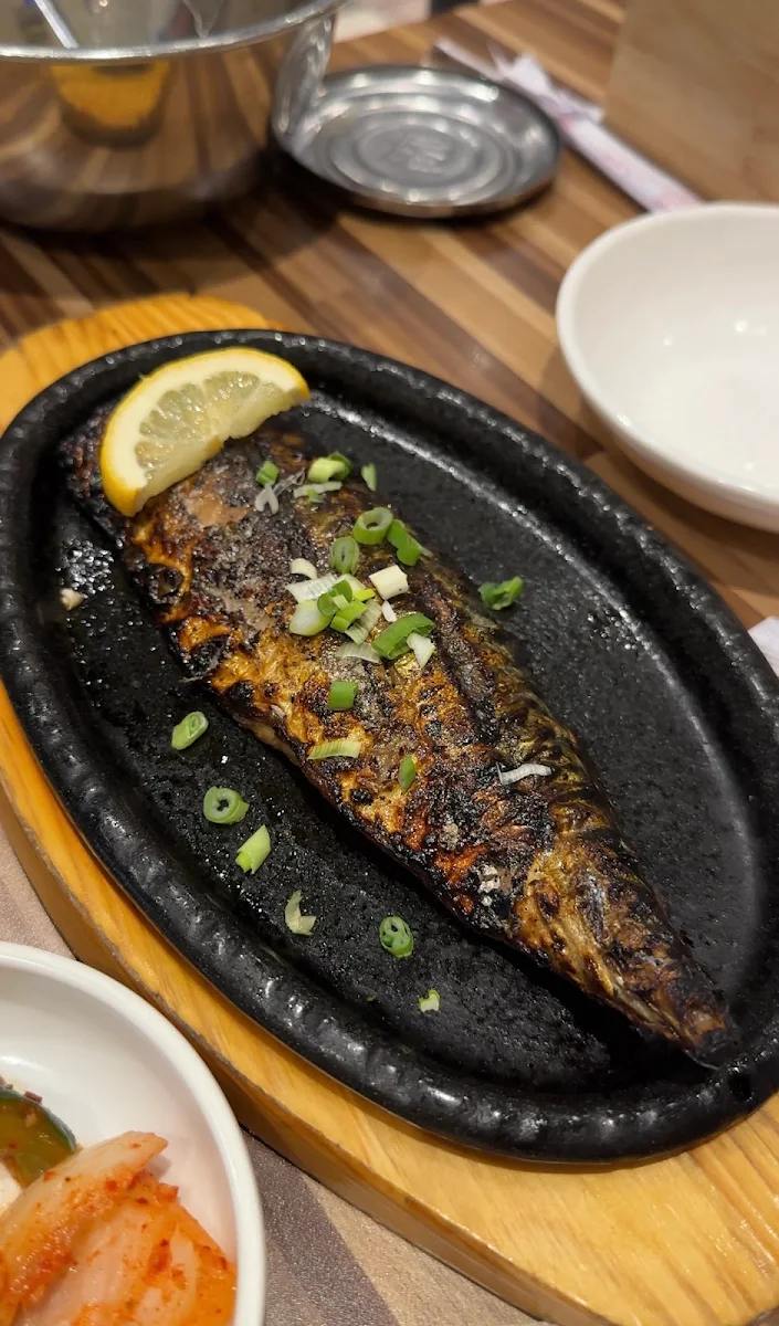 Grilled Mackerel, Jeon Ju Hyang Korean Restaurant UnionVille