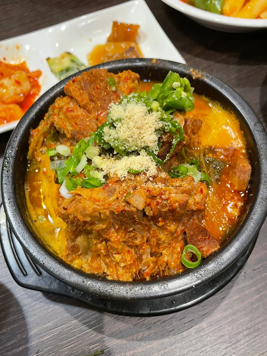 Pork Bone Soup, Jeon Ju Hyang Korean Restaurant UnionVille