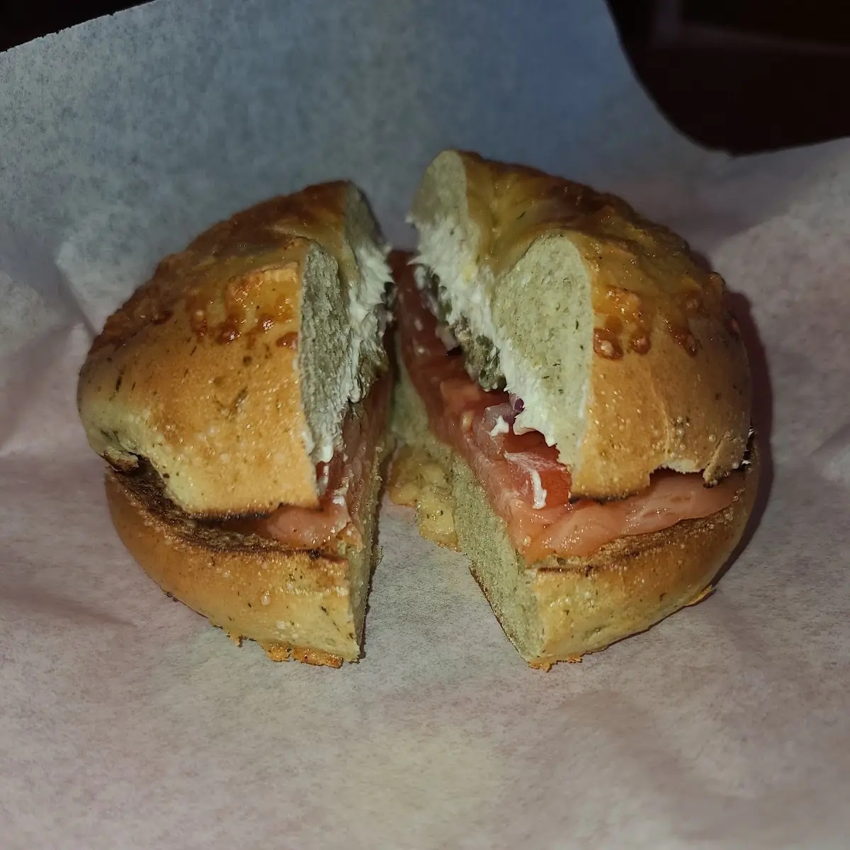 Slice Lox Bagel