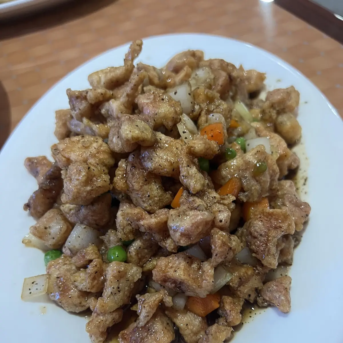 Black Pepper Chicken