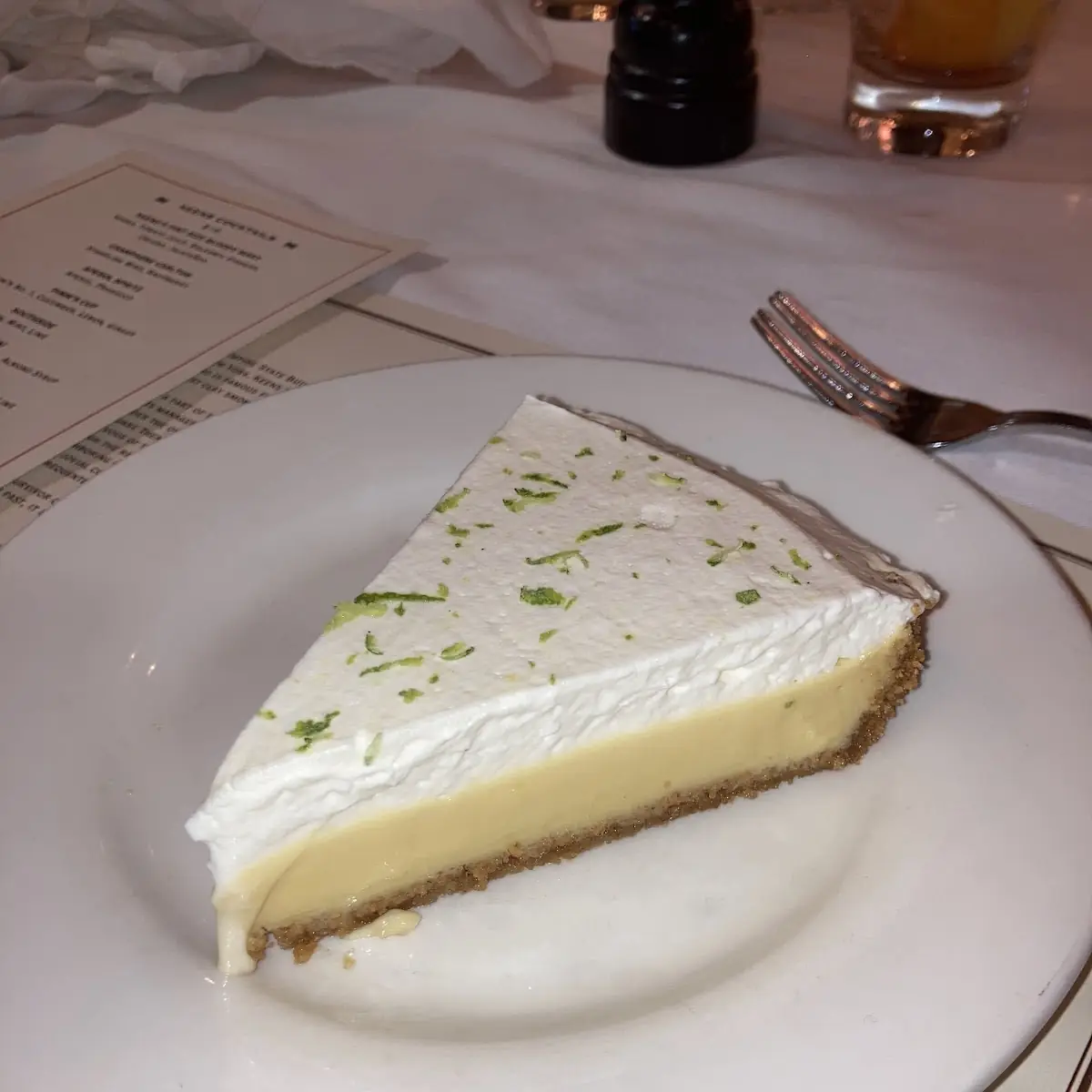 Key Lime Pie Dessert