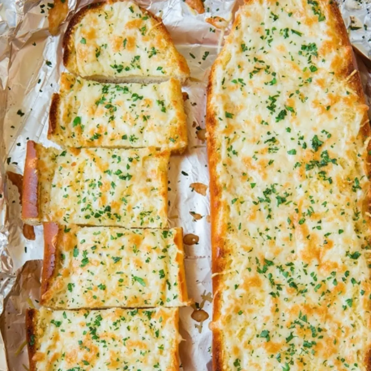 Garlic Bread with Extra Cheese