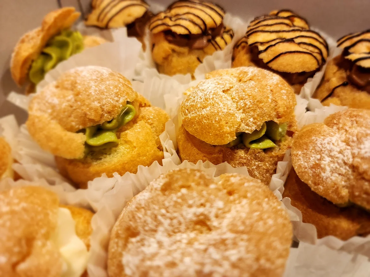 Green Tea Profiterole