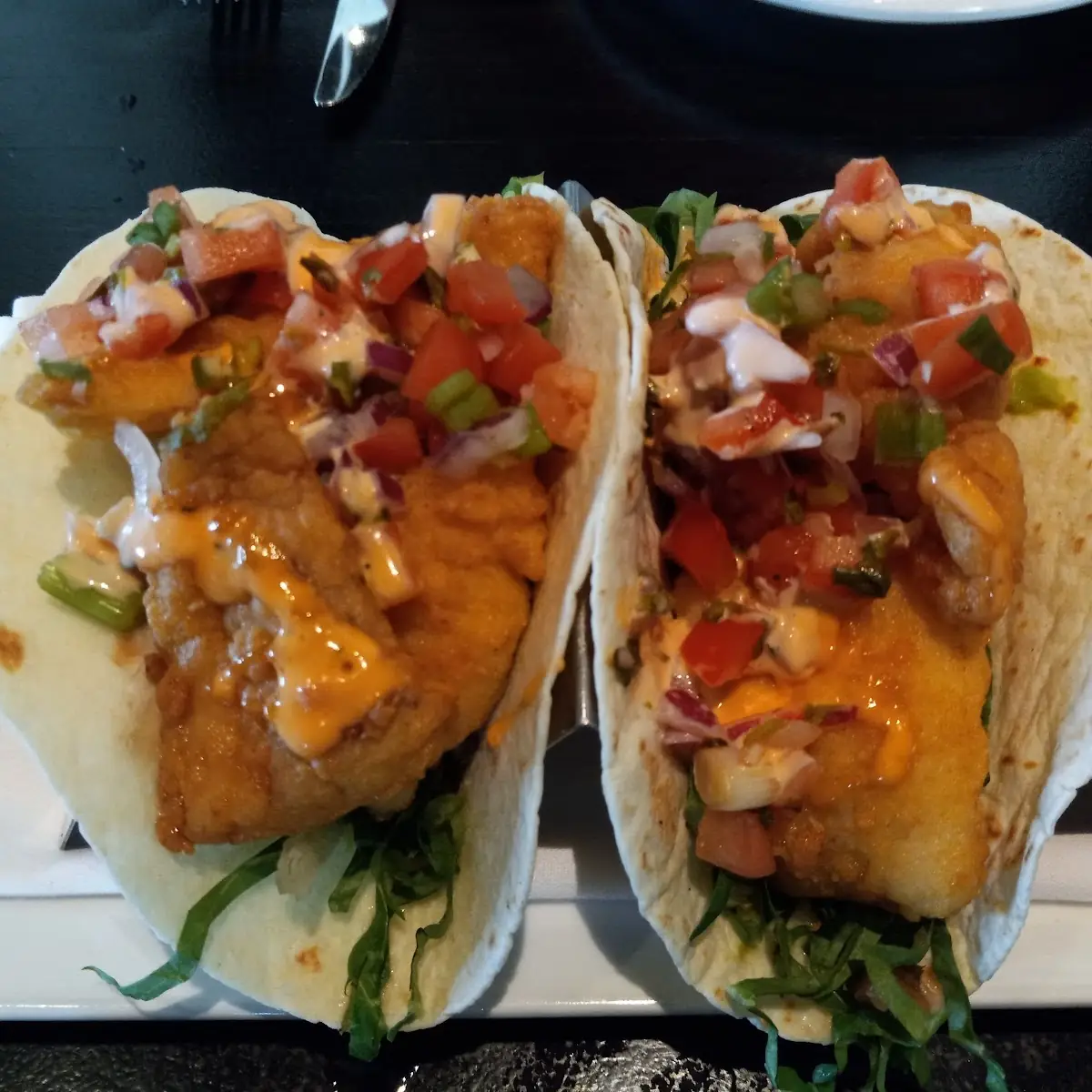 Fish Tacos with Codfish