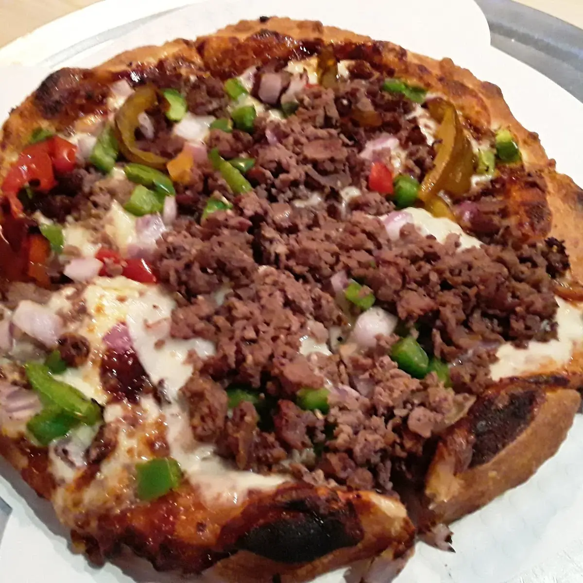 BBQ Steak Pizza