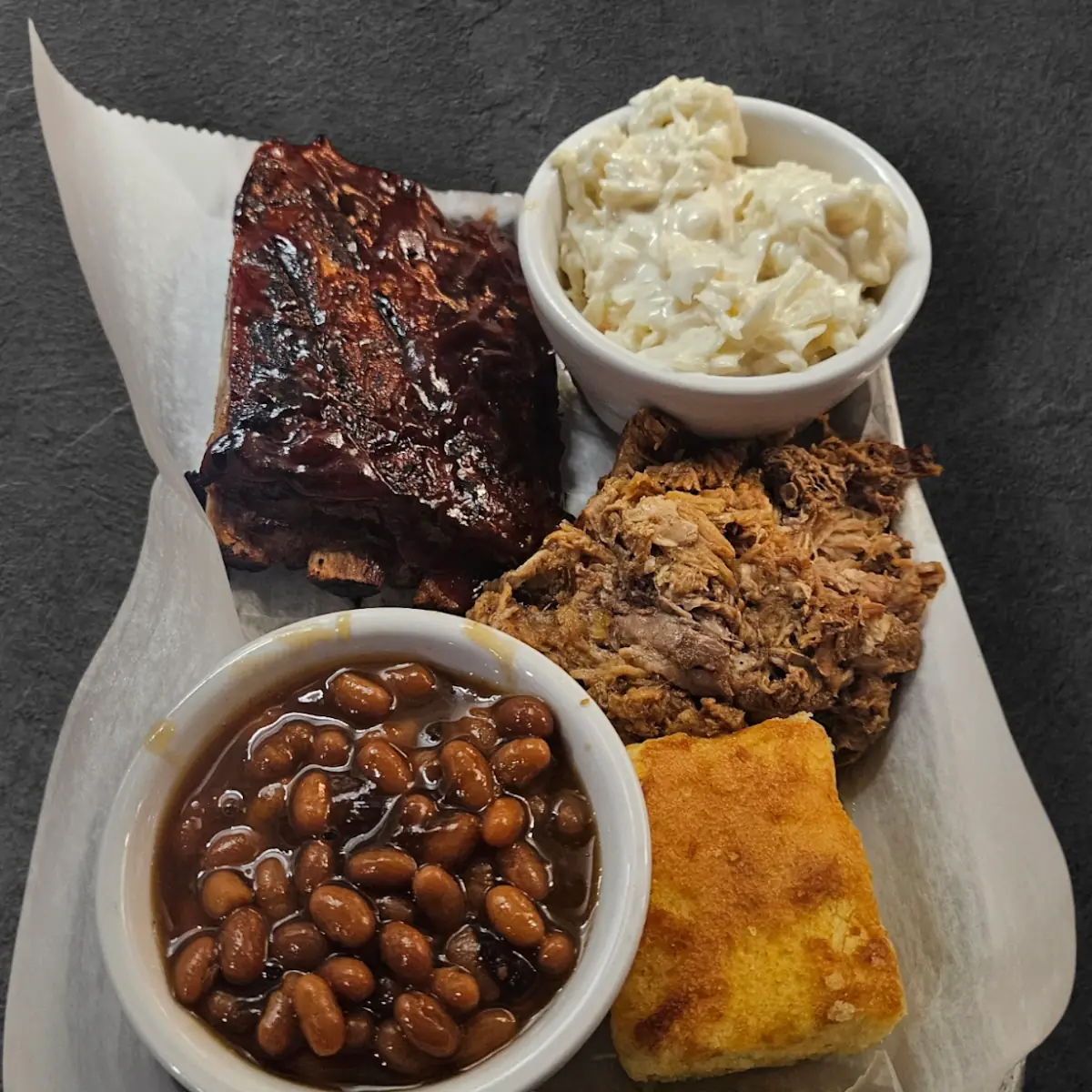 BBQ Pulled Pork & Side