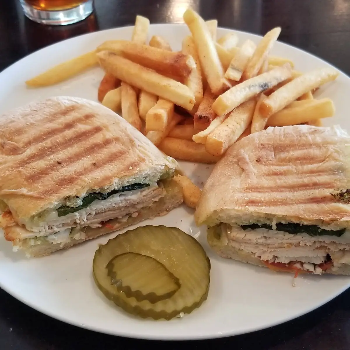 Pesto Chicken Panini