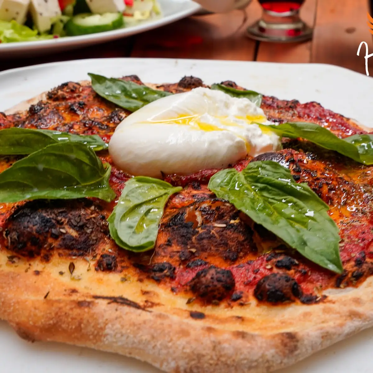 Burrata Pizza