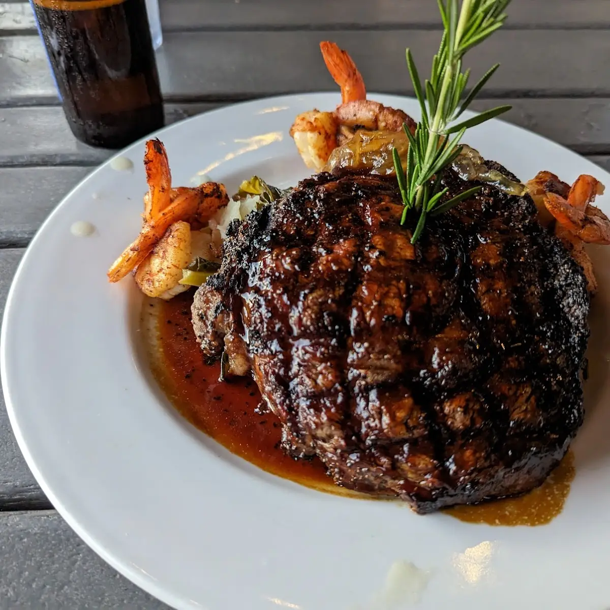 Ribeye Steak Shrimp