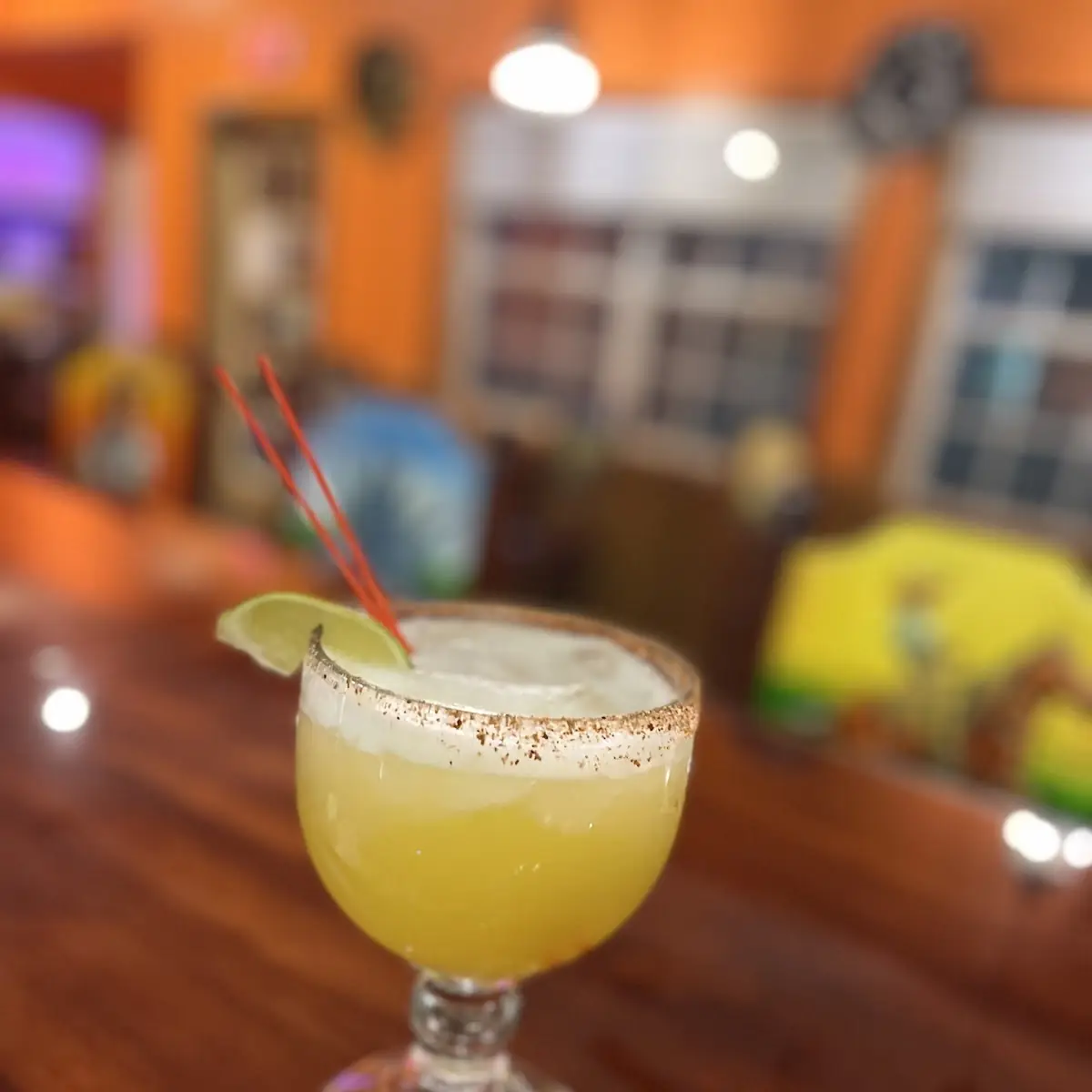 Mango Margarita Con Tajín