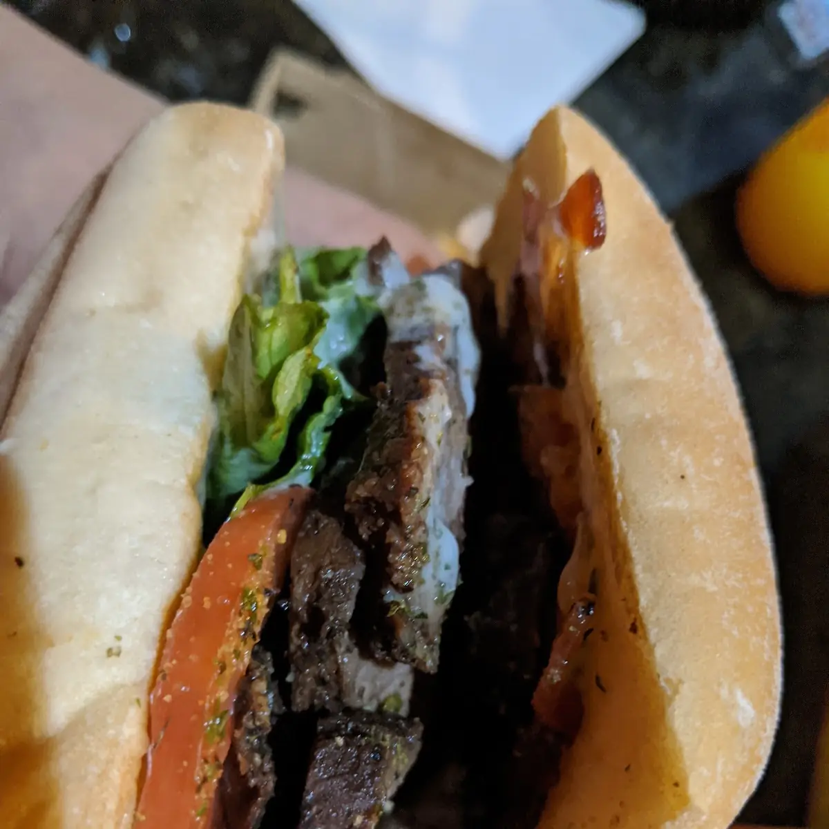 Garlic Butter Steak Sandwich