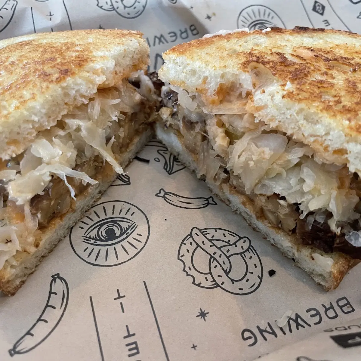 Vegan Tempeh Reuben