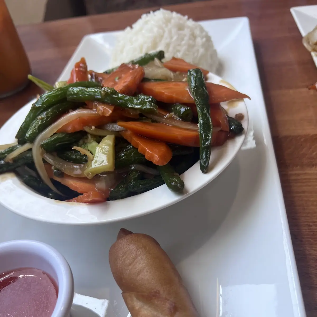 Mixed Vegetables & Rice