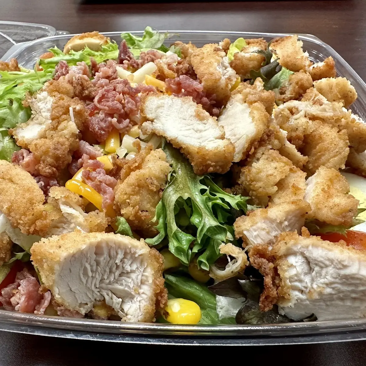 Crispy Chicken Salad