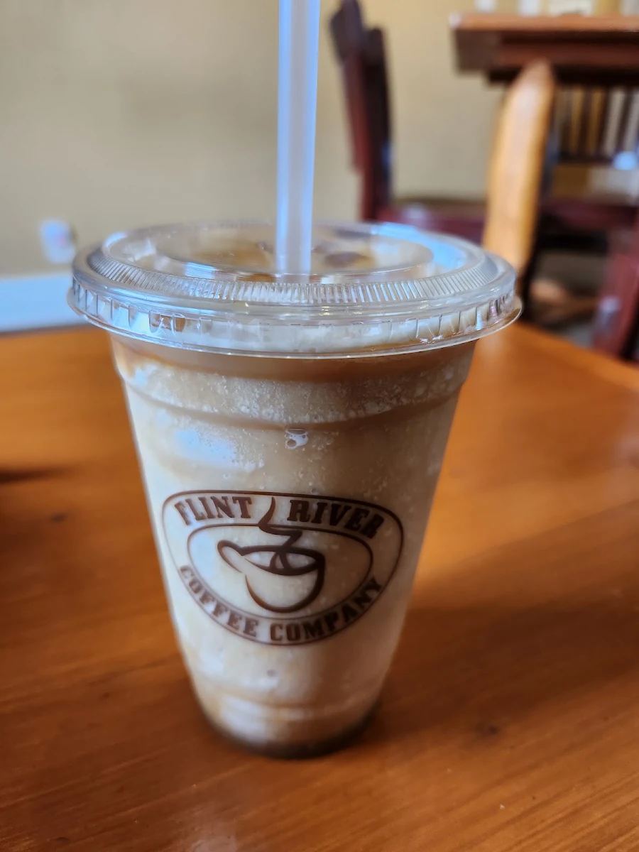 White Chocolate Caramel Frappe